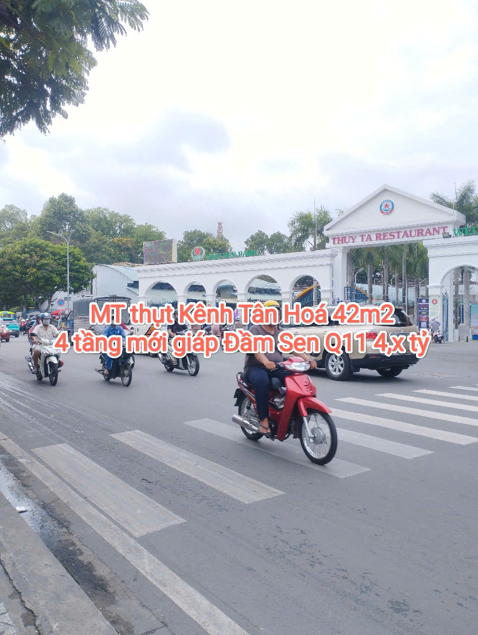 Ngộp MT Thụt Kênh Tân Hóa - 42m2 - 4 tầng mới ở liền Giáp Quận 11 - Ảnh chính